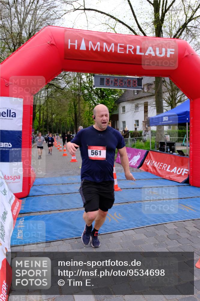 19.04.2026 - Hammer Lauf Tim E. http://msf.ph/oto/9534698 19.04.2026 10:41:16 Ziel 252, 323, 561, 995, 1247 meine-sportfotos.de
