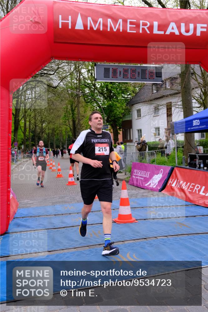19.04.2026 - Hammer Lauf Tim E. http://msf.ph/oto/9534723 19.04.2026 10:41:26 Ziel 215, 273, 344, 653, 665, 878, 1247, 1298 meine-sportfotos.de