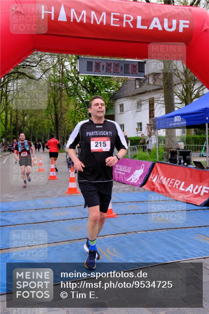 19.04.2026 - Hammer Lauf Tim E. http://msf.ph/oto/9534725 19.04.2026 10:41:26 Ziel 215, 273, 344, 653, 665, 878, 1247, 1298 meine-sportfotos.de