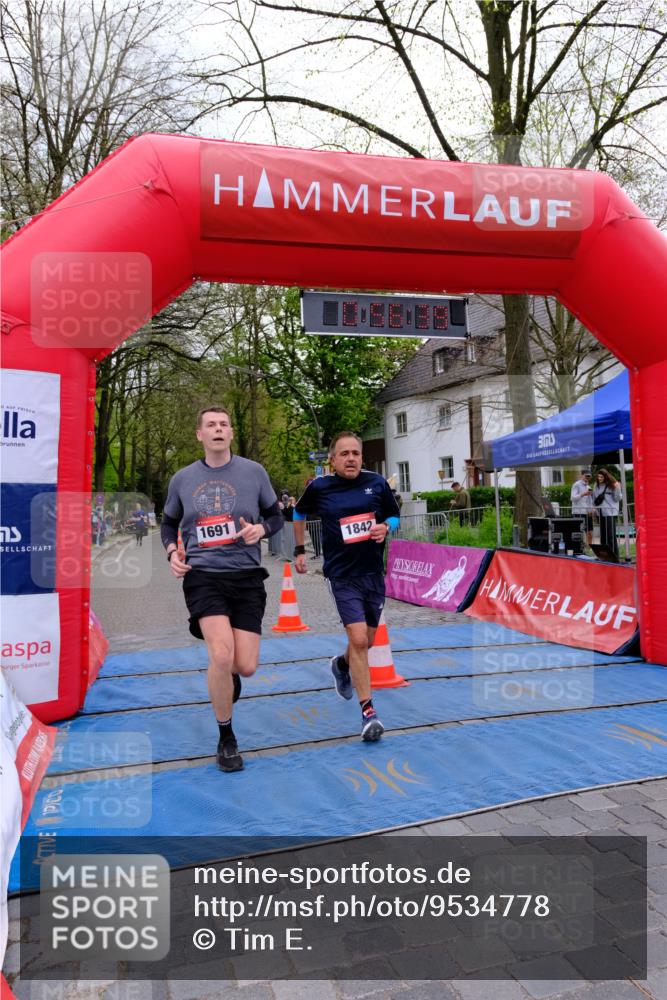 19.04.2026 - Hammer Lauf Tim E. http://msf.ph/oto/9534778 19.04.2026 10:41:47 Ziel 1691, 1842 meine-sportfotos.de