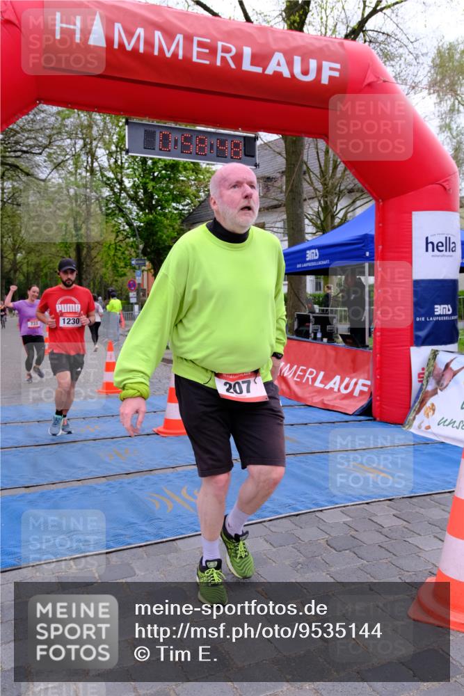 19.04.2026 - Hammer Lauf Tim E. http://msf.ph/oto/9535144 19.04.2026 10:43:55 Ziel 367, 733, 1230, 1336, 1830 meine-sportfotos.de