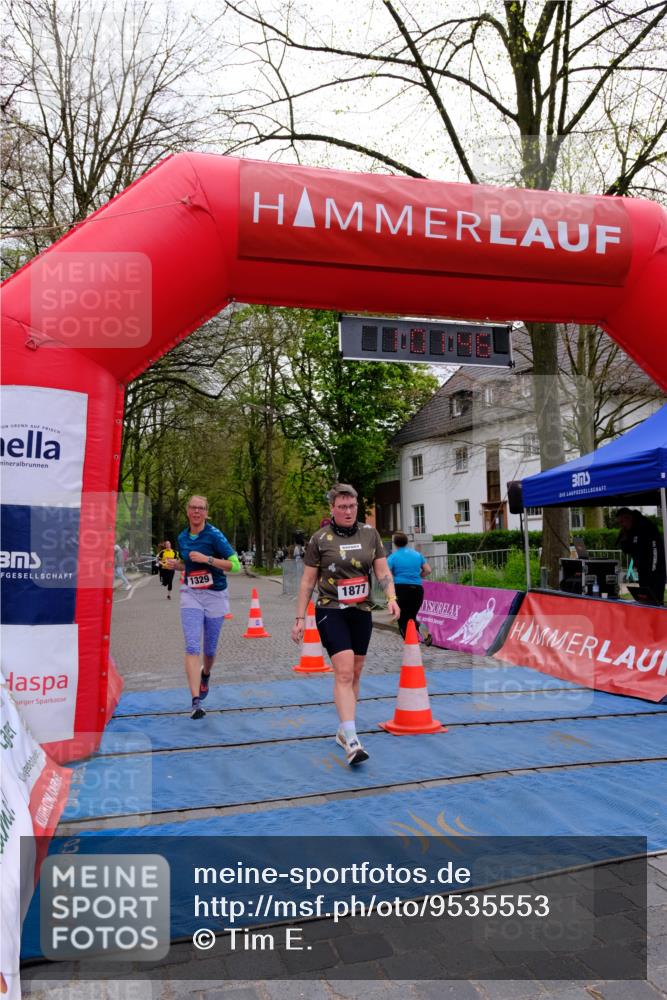 19.04.2026 - Hammer Lauf Tim E. http://msf.ph/oto/9535553 19.04.2026 10:46:54 Ziel 206, 500, 1329, 1735, 1792, 1877 meine-sportfotos.de