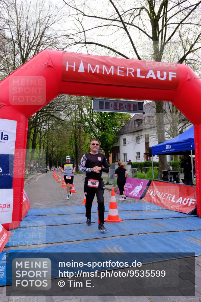 19.04.2026 - Hammer Lauf Tim E. http://msf.ph/oto/9535599 19.04.2026 10:47:15 Ziel 107, 180, 330, 628, 1852 meine-sportfotos.de