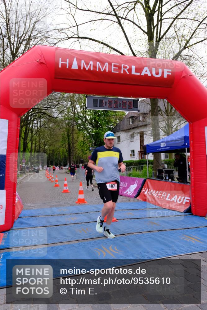 19.04.2026 - Hammer Lauf Tim E. http://msf.ph/oto/9535610 19.04.2026 10:47:17 Ziel 107, 180, 330, 628, 1852 meine-sportfotos.de