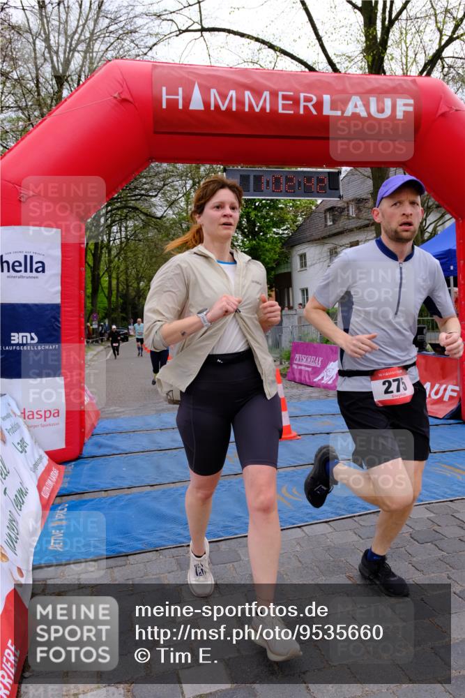 19.04.2026 - Hammer Lauf Tim E. http://msf.ph/oto/9535660 19.04.2026 10:47:50 Ziel 190, 274, 275, 288, 1872 meine-sportfotos.de