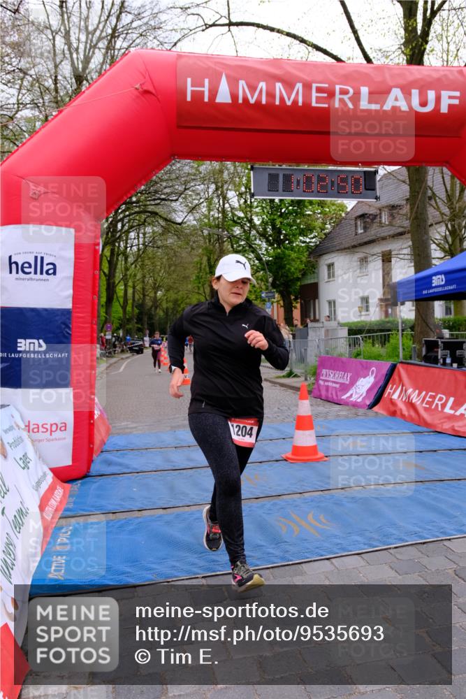 19.04.2026 - Hammer Lauf Tim E. http://msf.ph/oto/9535693 19.04.2026 10:47:58 Ziel 1204, 1304, 1872 meine-sportfotos.de