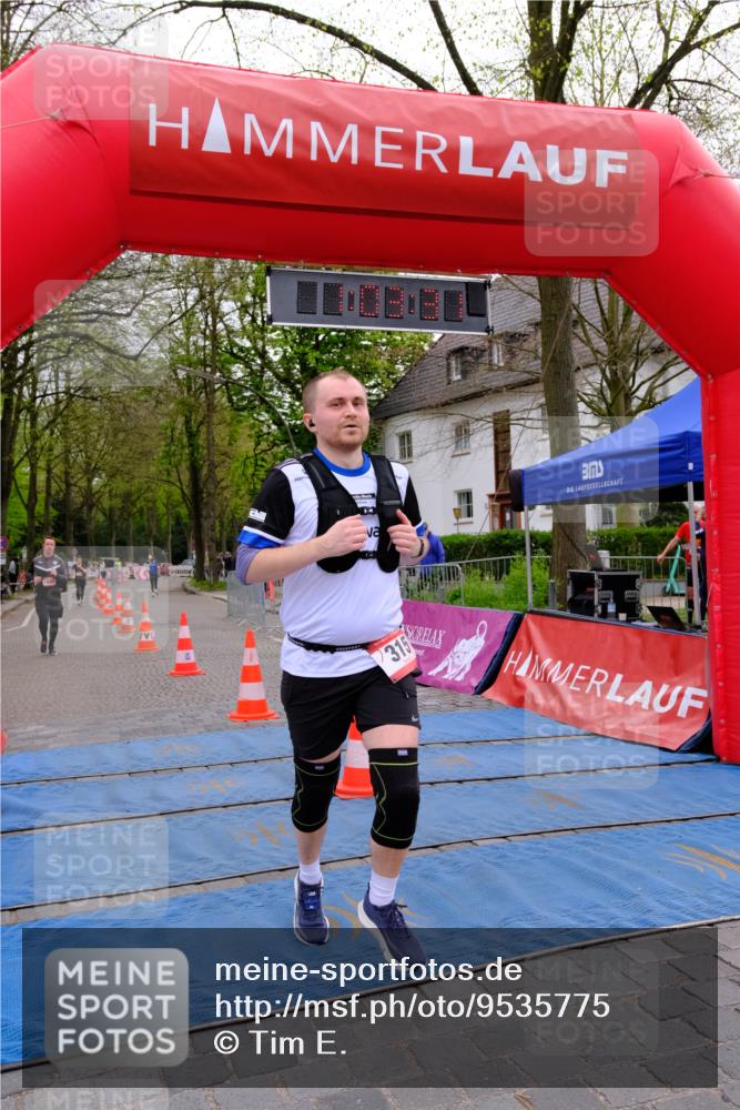 19.04.2026 - Hammer Lauf Tim E. http://msf.ph/oto/9535775 19.04.2026 10:48:39 Ziel 315, 1032, 1640 meine-sportfotos.de