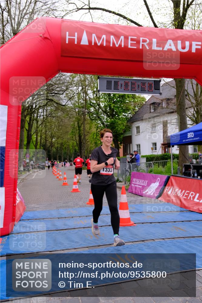 19.04.2026 - Hammer Lauf Tim E. http://msf.ph/oto/9535800 19.04.2026 10:48:48 Ziel 1032, 1333, 1640 meine-sportfotos.de