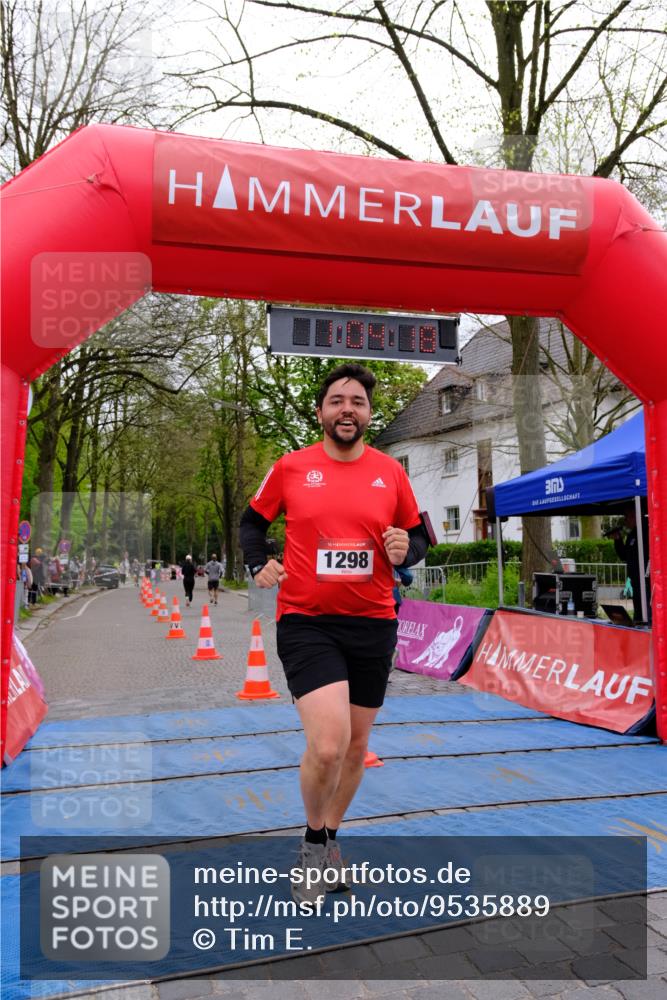 19.04.2026 - Hammer Lauf Tim E. http://msf.ph/oto/9535889 19.04.2026 10:49:25 Ziel 847, 1298 meine-sportfotos.de
