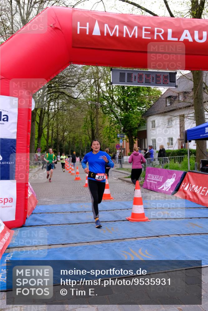 19.04.2026 - Hammer Lauf Tim E. http://msf.ph/oto/9535931 19.04.2026 10:49:44 Ziel 248, 273, 301, 344, 441 meine-sportfotos.de