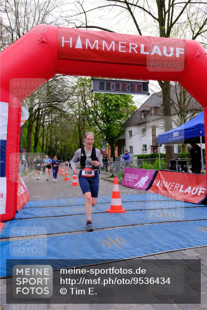 19.04.2026 - Hammer Lauf Tim E. http://msf.ph/oto/9536434 19.04.2026 10:54:44 Ziel 156, 628, 1303, 1823 meine-sportfotos.de