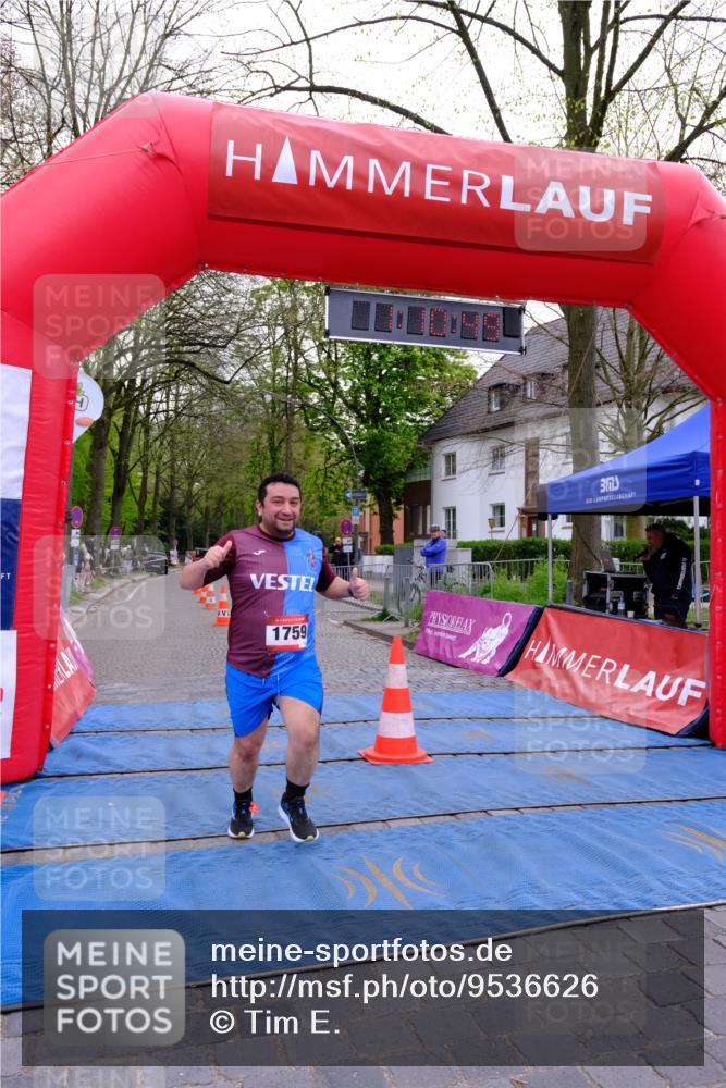 19.04.2026 - Hammer Lauf Tim E. http://msf.ph/oto/9536626 19.04.2026 10:55:57 Ziel 1759 meine-sportfotos.de