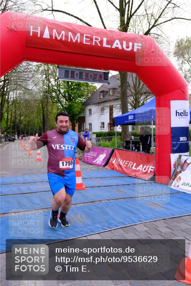 19.04.2026 - Hammer Lauf Tim E. http://msf.ph/oto/9536629 19.04.2026 10:55:57 Ziel 1759 meine-sportfotos.de