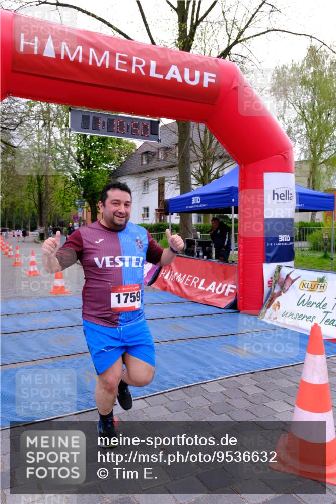 19.04.2026 - Hammer Lauf Tim E. http://msf.ph/oto/9536632 19.04.2026 10:55:58 Ziel 1759 meine-sportfotos.de