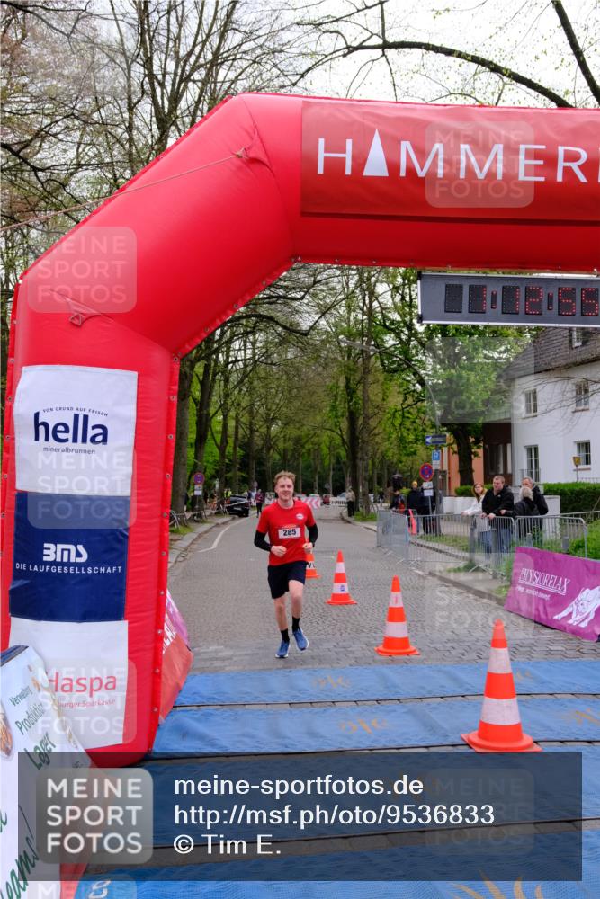 19.04.2026 - Hammer Lauf Tim E. http://msf.ph/oto/9536833 19.04.2026 10:58:03 Ziel  meine-sportfotos.de