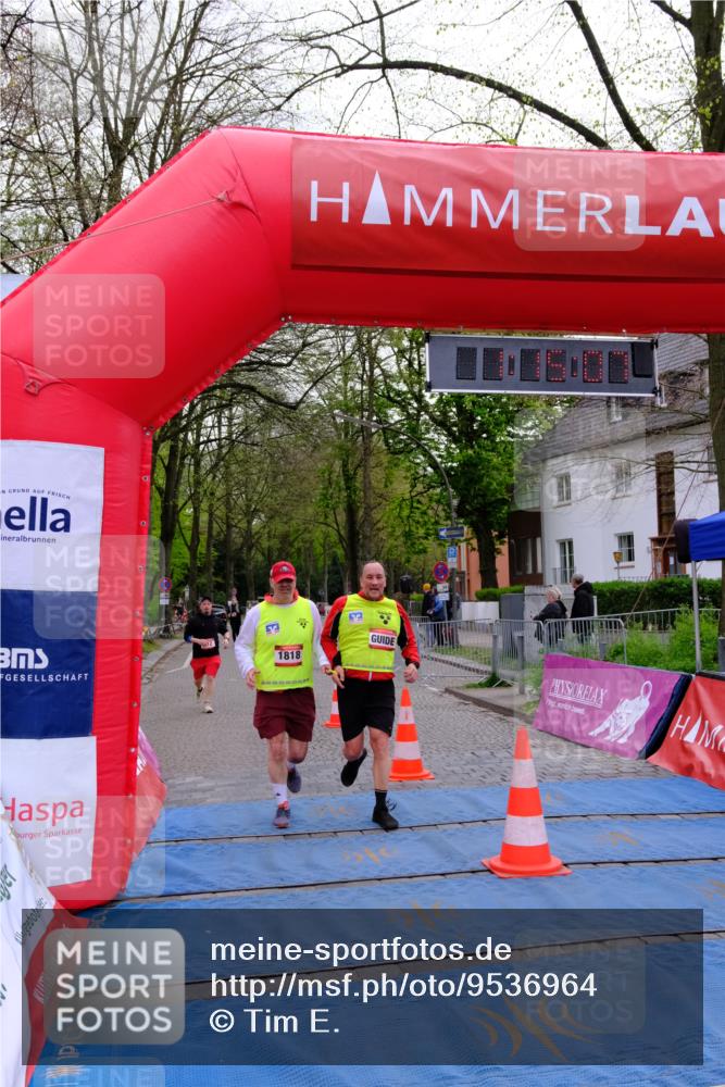 19.04.2026 - Hammer Lauf Tim E. http://msf.ph/oto/9536964 19.04.2026 11:00:15 Ziel 312, 1818 meine-sportfotos.de