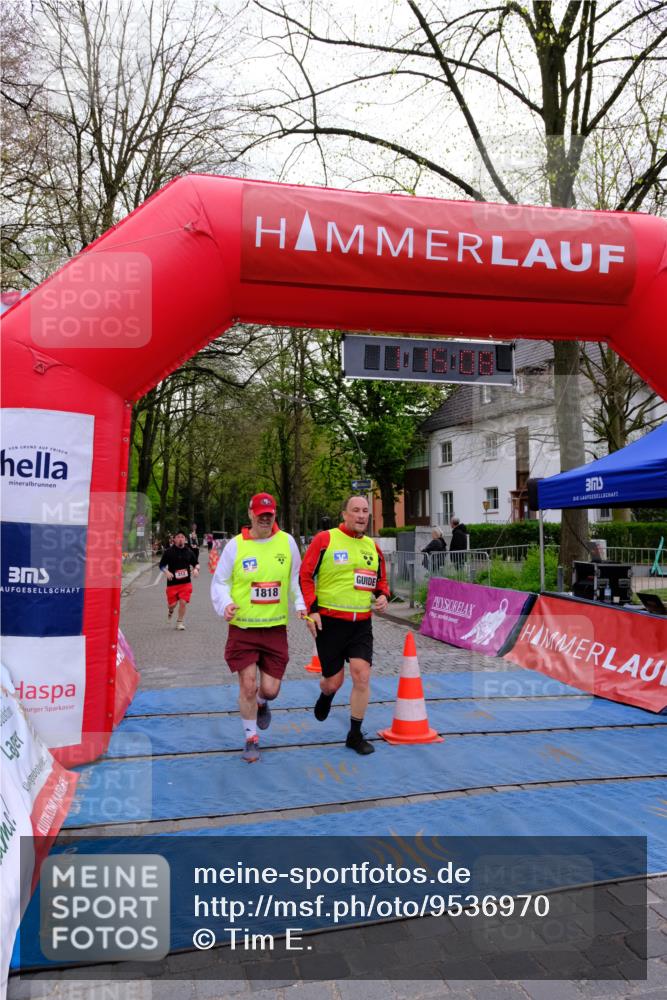 19.04.2026 - Hammer Lauf Tim E. http://msf.ph/oto/9536970 19.04.2026 11:00:16 Ziel 312, 1818 meine-sportfotos.de