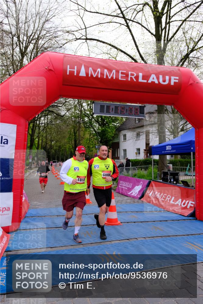 19.04.2026 - Hammer Lauf Tim E. http://msf.ph/oto/9536976 19.04.2026 11:00:16 Ziel 312, 1818 meine-sportfotos.de