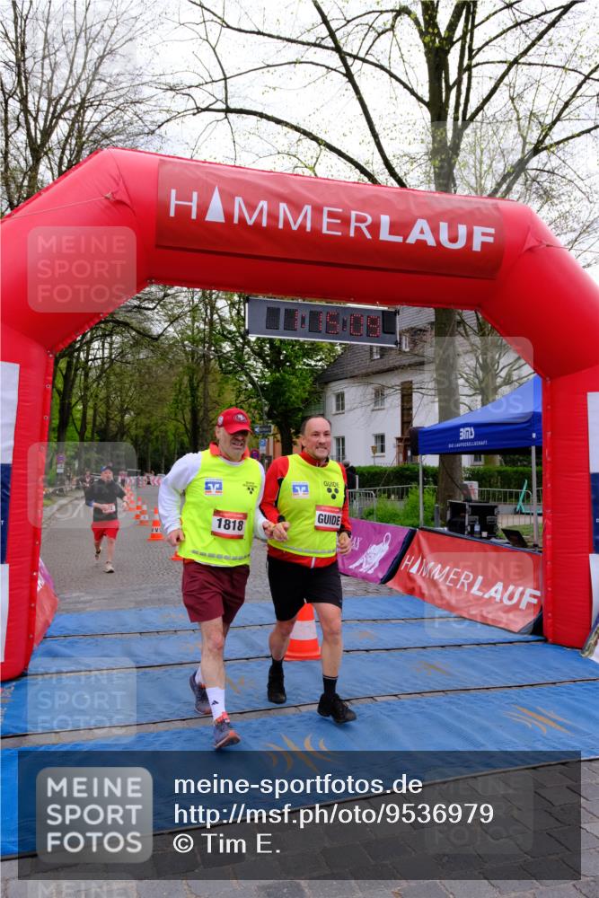 19.04.2026 - Hammer Lauf Tim E. http://msf.ph/oto/9536979 19.04.2026 11:00:17 Ziel 312, 1818 meine-sportfotos.de