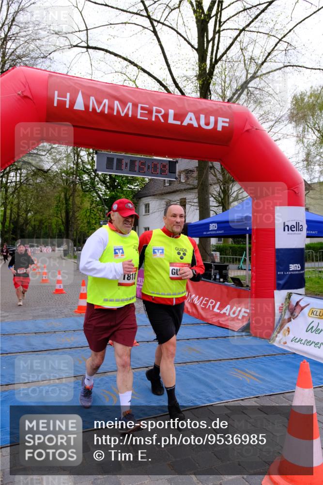 19.04.2026 - Hammer Lauf Tim E. http://msf.ph/oto/9536985 19.04.2026 11:00:17 Ziel 312, 1818 meine-sportfotos.de