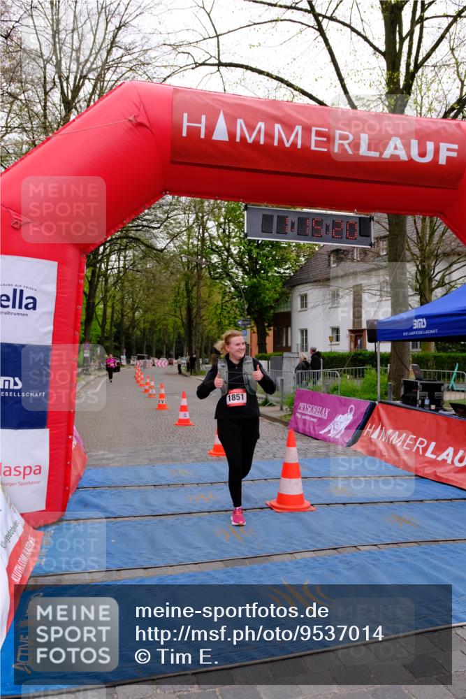 19.04.2026 - Hammer Lauf Tim E. http://msf.ph/oto/9537014 19.04.2026 11:00:28 Ziel 1091, 1851 meine-sportfotos.de