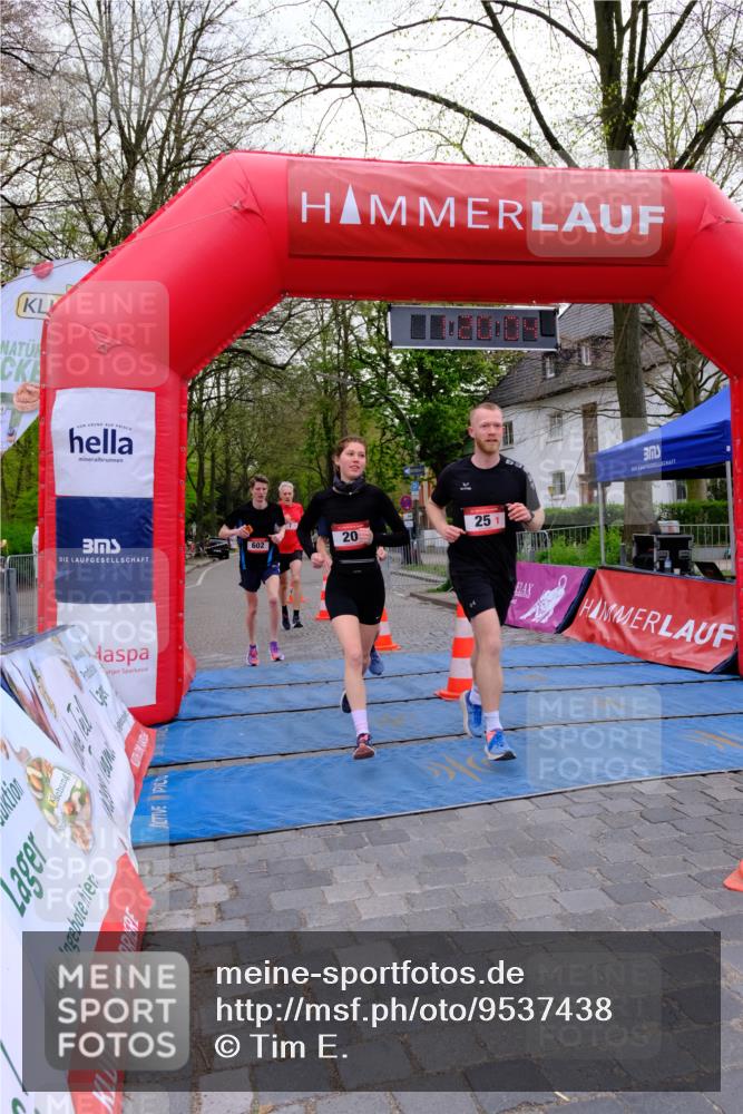 19.04.2026 - Hammer Lauf Tim E. http://msf.ph/oto/9537438 19.04.2026 11:05:12 Ziel 7, 20, 25, 157, 602, 1300 meine-sportfotos.de