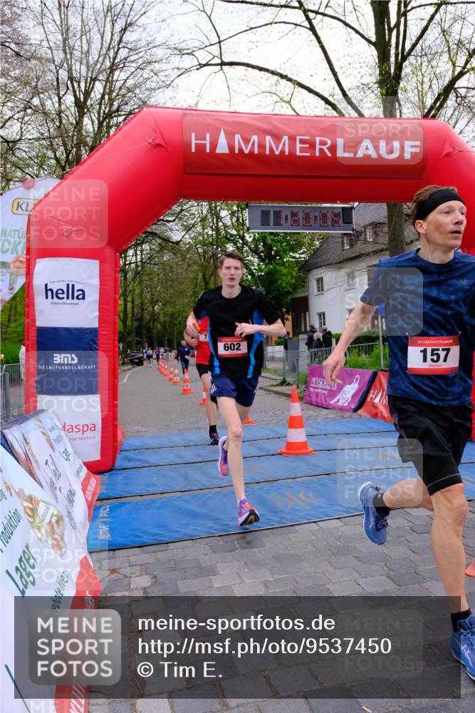 19.04.2026 - Hammer Lauf Tim E. http://msf.ph/oto/9537450 19.04.2026 11:05:13 Ziel 7, 20, 25, 157, 602, 1300 meine-sportfotos.de