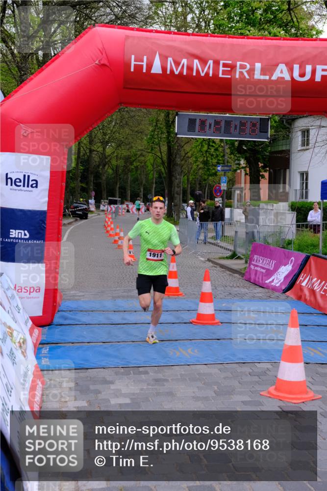 19.04.2026 - Hammer Lauf Tim E. http://msf.ph/oto/9538168 19.04.2026 11:21:47 Ziel 1911 meine-sportfotos.de
