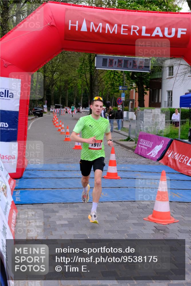 19.04.2026 - Hammer Lauf Tim E. http://msf.ph/oto/9538175 19.04.2026 11:21:48 Ziel 1911 meine-sportfotos.de