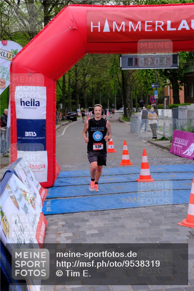 19.04.2026 - Hammer Lauf Tim E. http://msf.ph/oto/9538319 19.04.2026 11:25:22 Ziel 297, 536 meine-sportfotos.de
