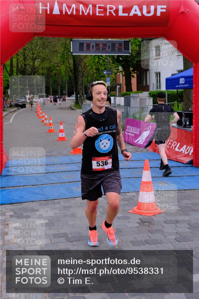 19.04.2026 - Hammer Lauf Tim E. http://msf.ph/oto/9538331 19.04.2026 11:25:23 Ziel 297, 536 meine-sportfotos.de