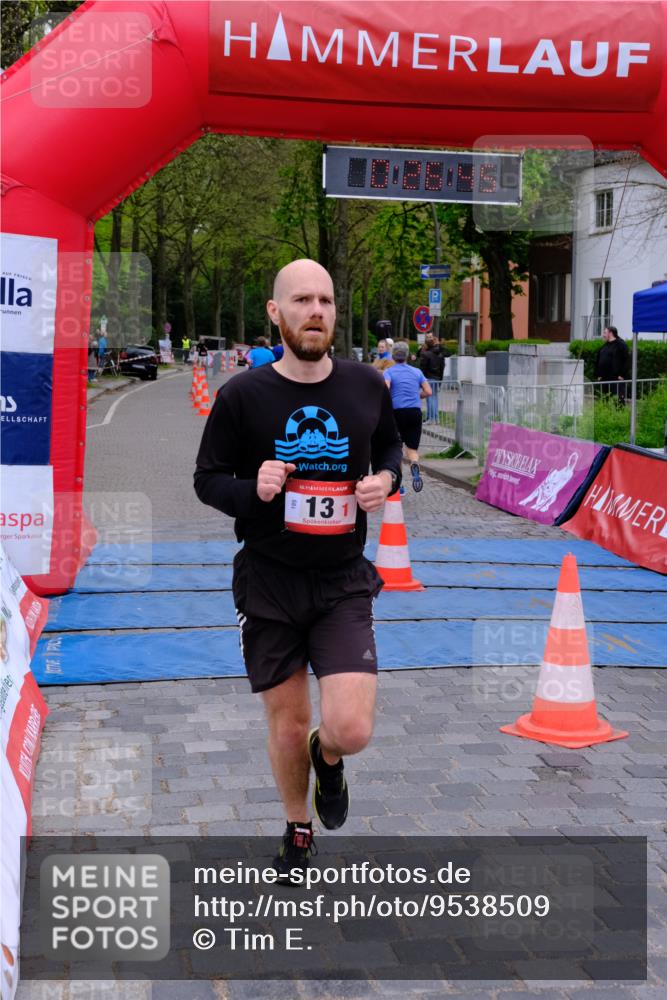 19.04.2026 - Hammer Lauf Tim E. http://msf.ph/oto/9538509 19.04.2026 11:26:54 Ziel 3, 13, 112, 174, 1300 meine-sportfotos.de