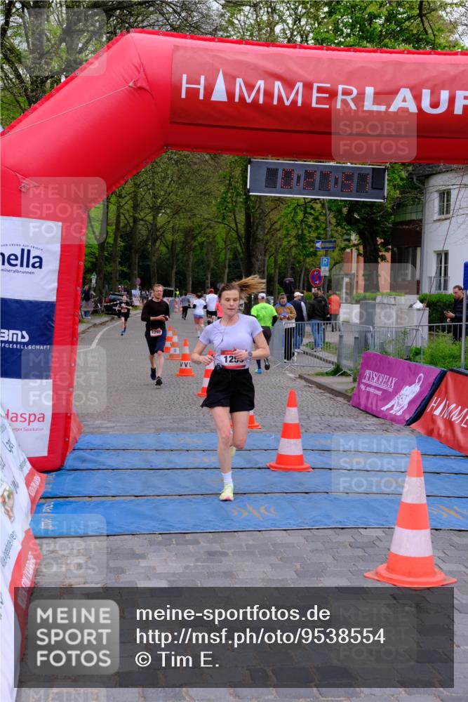 19.04.2026 - Hammer Lauf Tim E. http://msf.ph/oto/9538554 19.04.2026 11:27:59 Ziel 25, 554, 1255, 1292 meine-sportfotos.de