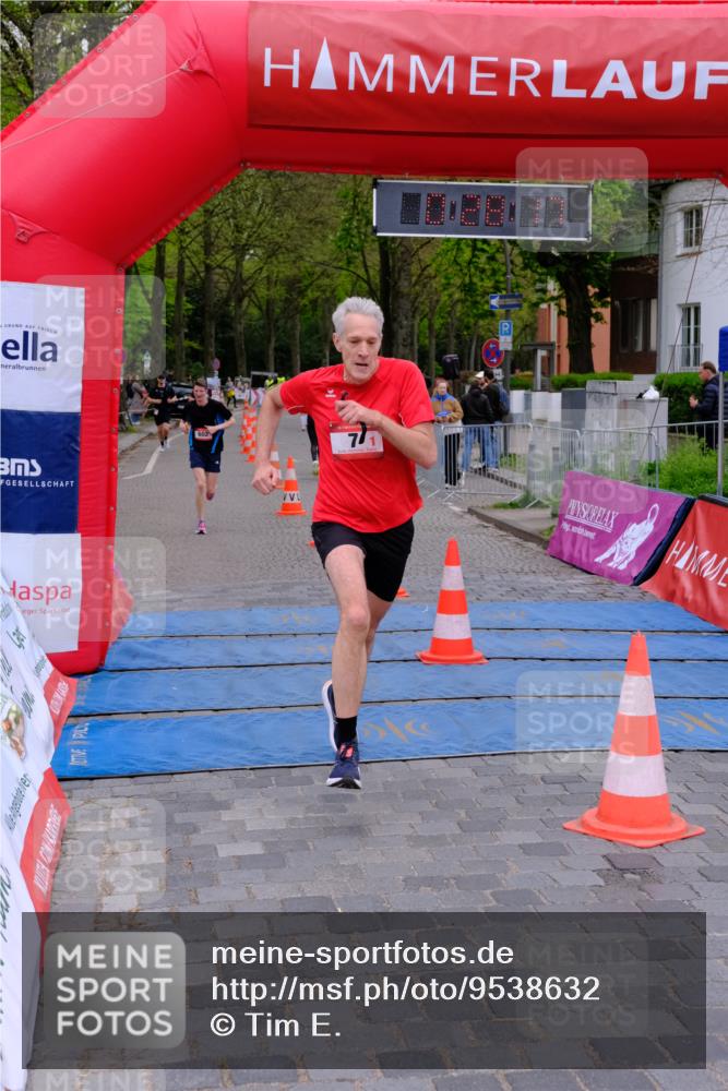 19.04.2026 - Hammer Lauf Tim E. http://msf.ph/oto/9538632 19.04.2026 11:28:25 Ziel 7, 602, 772 meine-sportfotos.de