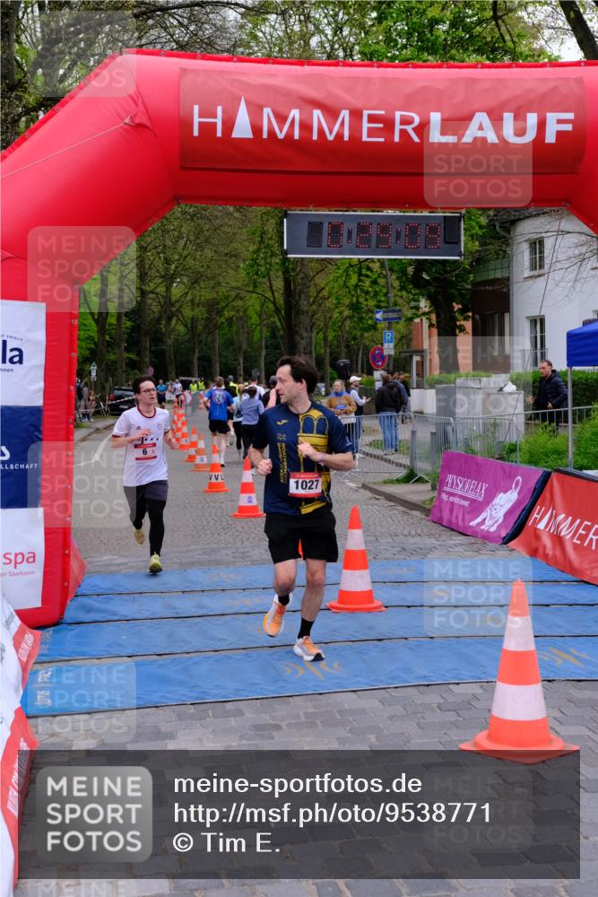 19.04.2026 - Hammer Lauf Tim E. http://msf.ph/oto/9538771 19.04.2026 11:29:17 Ziel 6, 20, 637, 1027, 1268 meine-sportfotos.de