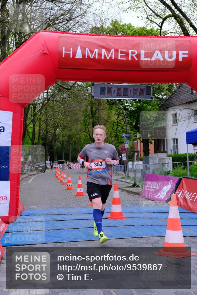 19.04.2026 - Hammer Lauf Tim E. http://msf.ph/oto/9539867 19.04.2026 11:38:03 Ziel 353 meine-sportfotos.de