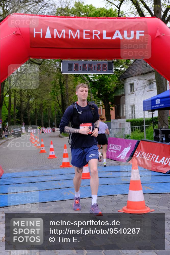 19.04.2026 - Hammer Lauf Tim E. http://msf.ph/oto/9540287 19.04.2026 11:44:17 Ziel 7, 409, 1255 meine-sportfotos.de