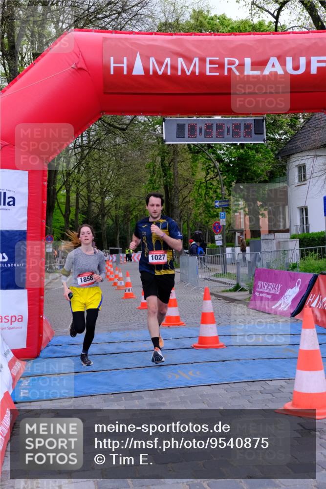 19.04.2026 - Hammer Lauf Tim E. http://msf.ph/oto/9540875 19.04.2026 11:53:00 Ziel 1027, 1858 meine-sportfotos.de