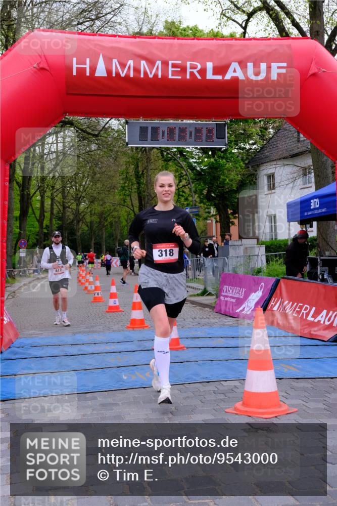 19.04.2026 - Hammer Lauf Tim E. http://msf.ph/oto/9543000 19.04.2026 12:03:47 Ziel 318, 412 meine-sportfotos.de