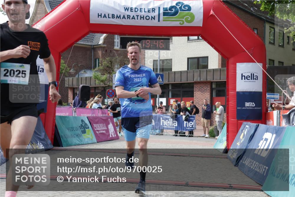 10.05.2026 - 8. Wedeler Halbmarathon Yannick Fuchs http://msf.ph/oto/9700025 10.05.2026 11:19:45 Ziel 279, 442, 2025 meine-sportfotos.de