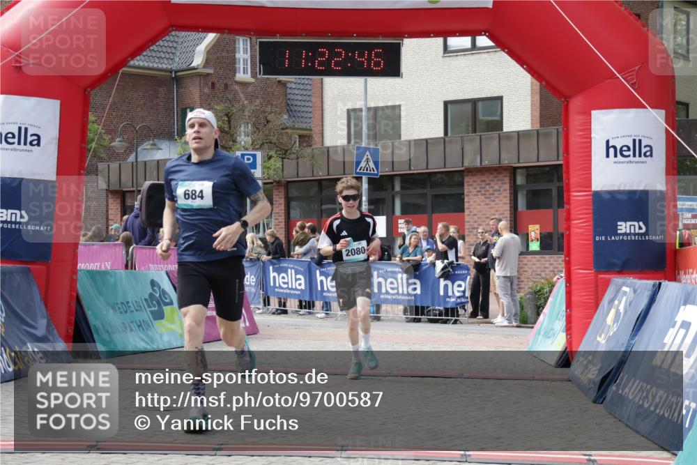 10.05.2026 - 8. Wedeler Halbmarathon Yannick Fuchs http://msf.ph/oto/9700587 10.05.2026 11:22:45 Ziel 684, 2080 meine-sportfotos.de