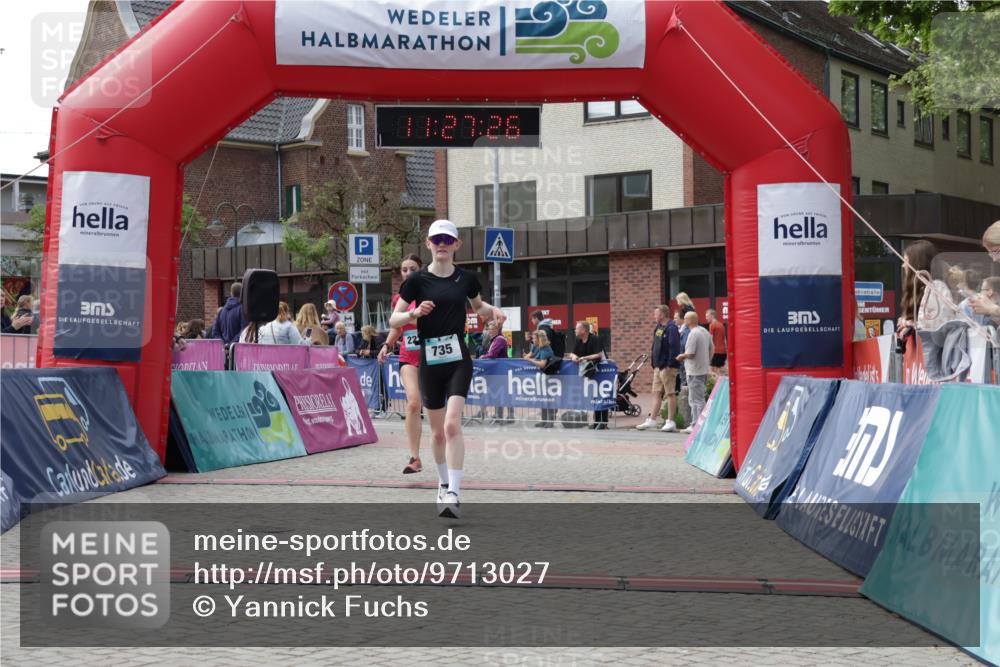10.05.2026 - 8. Wedeler Halbmarathon Yannick Fuchs http://msf.ph/oto/9713027 10.05.2026 11:27:24 Ziel 230, 735, 2139, 2151, 2224 meine-sportfotos.de