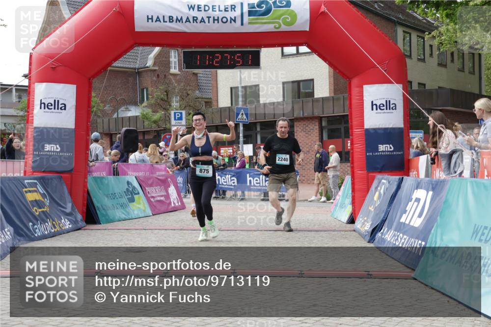 10.05.2026 - 8. Wedeler Halbmarathon Yannick Fuchs http://msf.ph/oto/9713119 10.05.2026 11:27:50 Ziel 875, 1006, 2106, 2210, 2240 meine-sportfotos.de
