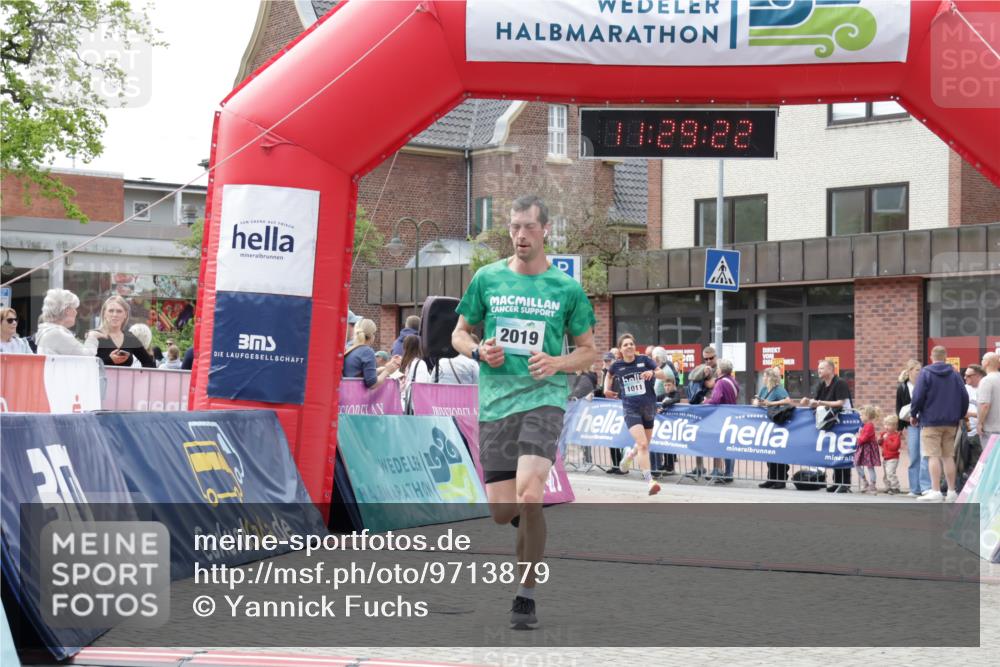 10.05.2026 - 8. Wedeler Halbmarathon Yannick Fuchs http://msf.ph/oto/9713879 10.05.2026 11:29:20 Ziel 1011, 2019 meine-sportfotos.de