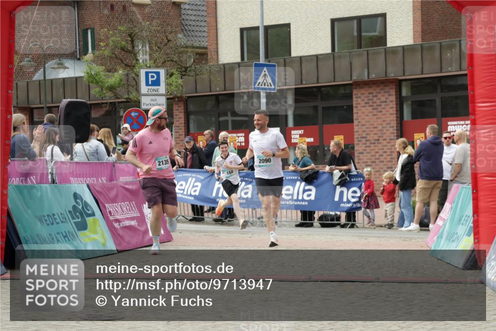 10.05.2026 - 8. Wedeler Halbmarathon Yannick Fuchs http://msf.ph/oto/9713947 10.05.2026 11:29:33 Ziel 168, 711, 2090, 2135 meine-sportfotos.de