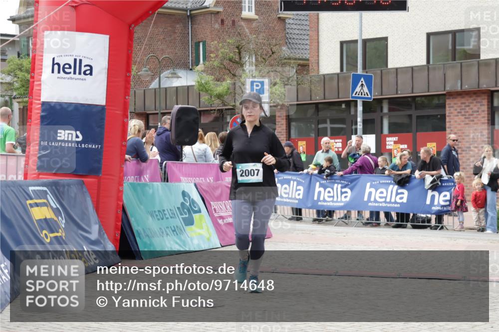 10.05.2026 - 8. Wedeler Halbmarathon Yannick Fuchs http://msf.ph/oto/9714648 10.05.2026 11:30:47 Ziel 341, 777, 2007 meine-sportfotos.de