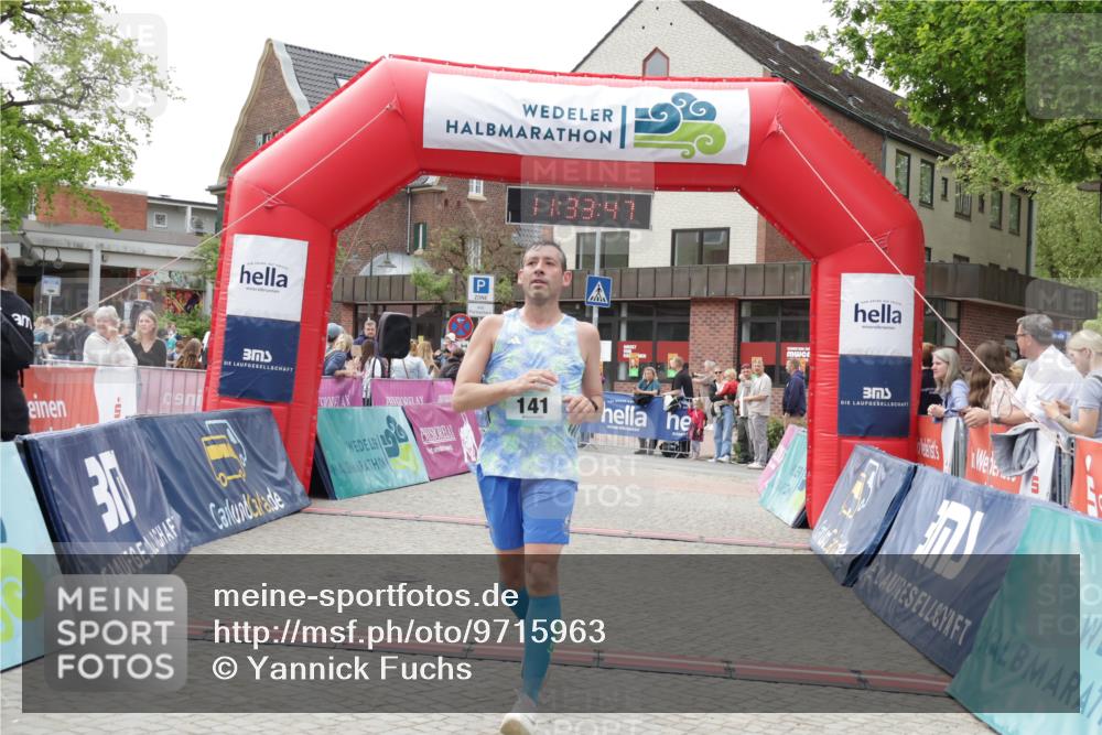 10.05.2026 - 8. Wedeler Halbmarathon Yannick Fuchs http://msf.ph/oto/9715963 10.05.2026 11:33:46 Ziel 141, 741 meine-sportfotos.de