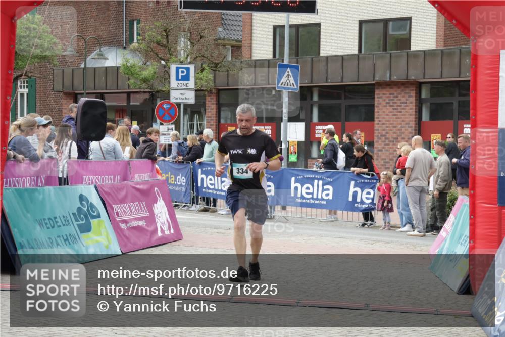 10.05.2026 - 8. Wedeler Halbmarathon Yannick Fuchs http://msf.ph/oto/9716225 10.05.2026 11:35:19 Ziel 44, 334 meine-sportfotos.de