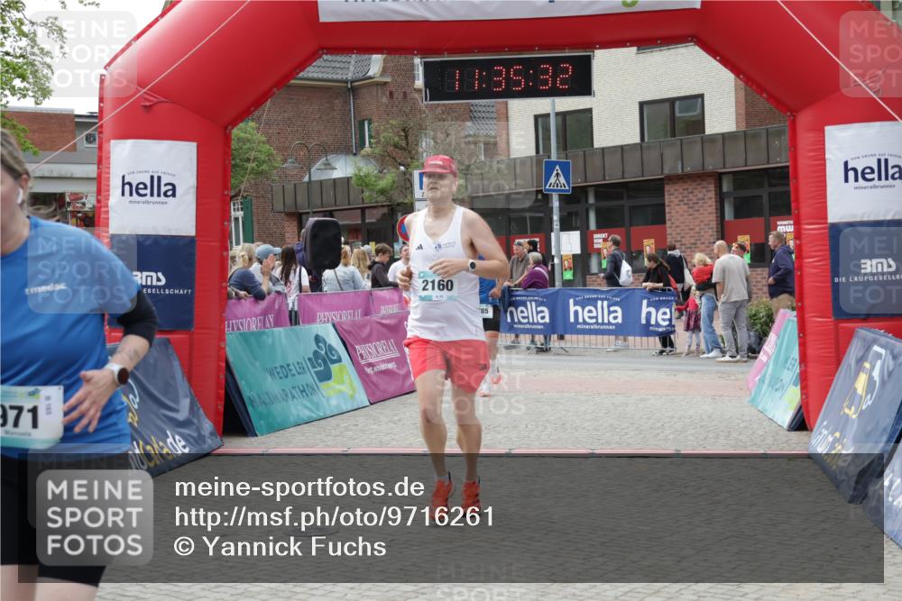 10.05.2026 - 8. Wedeler Halbmarathon Yannick Fuchs http://msf.ph/oto/9716261 10.05.2026 11:35:30 Ziel 599, 785, 971, 2160 meine-sportfotos.de
