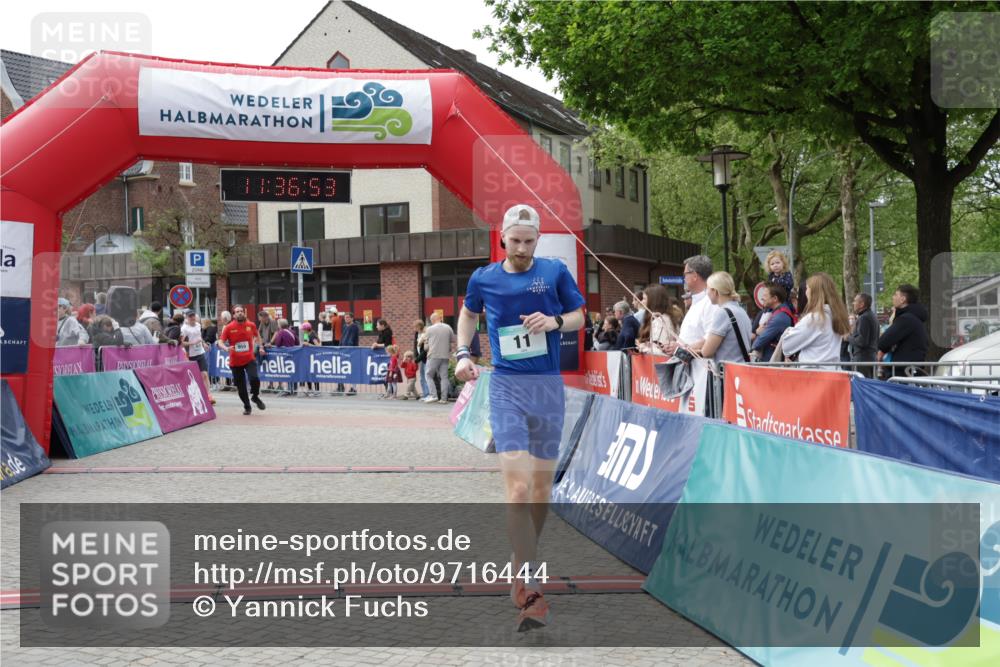 10.05.2026 - 8. Wedeler Halbmarathon Yannick Fuchs http://msf.ph/oto/9716444 10.05.2026 11:36:52 Ziel 11, 950 meine-sportfotos.de